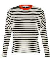 Striped - Colored Neck Dolman