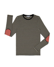 Skinny Stripe Patch Tee