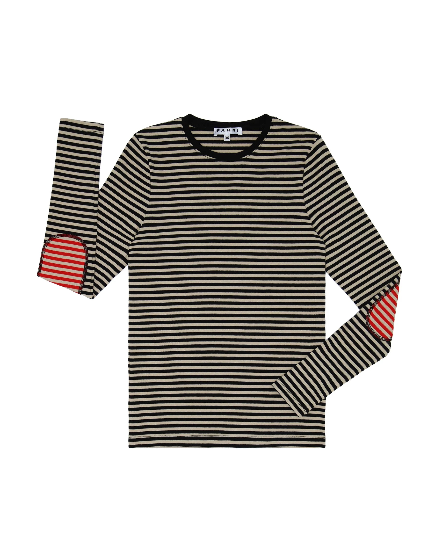 Skinny Stripe Patch Tee