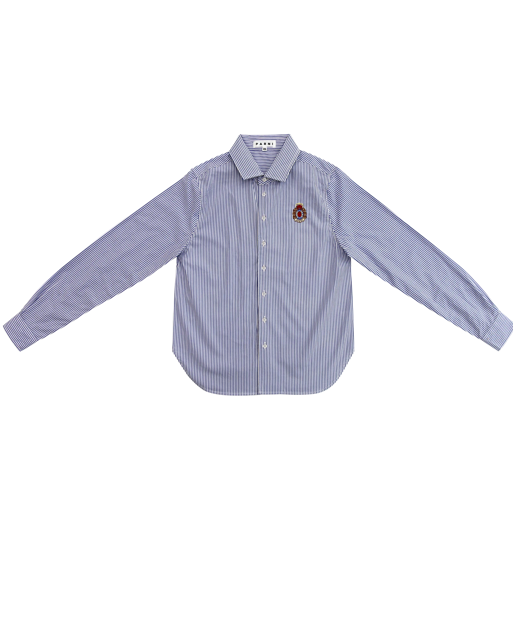 Striped Emblem Shirt