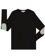 Multistripe Patch Tshirt