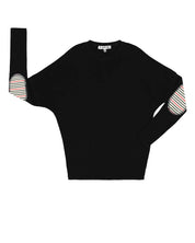 Multistripe Patch Dolman