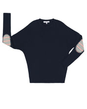Multistripe Patch Dolman
