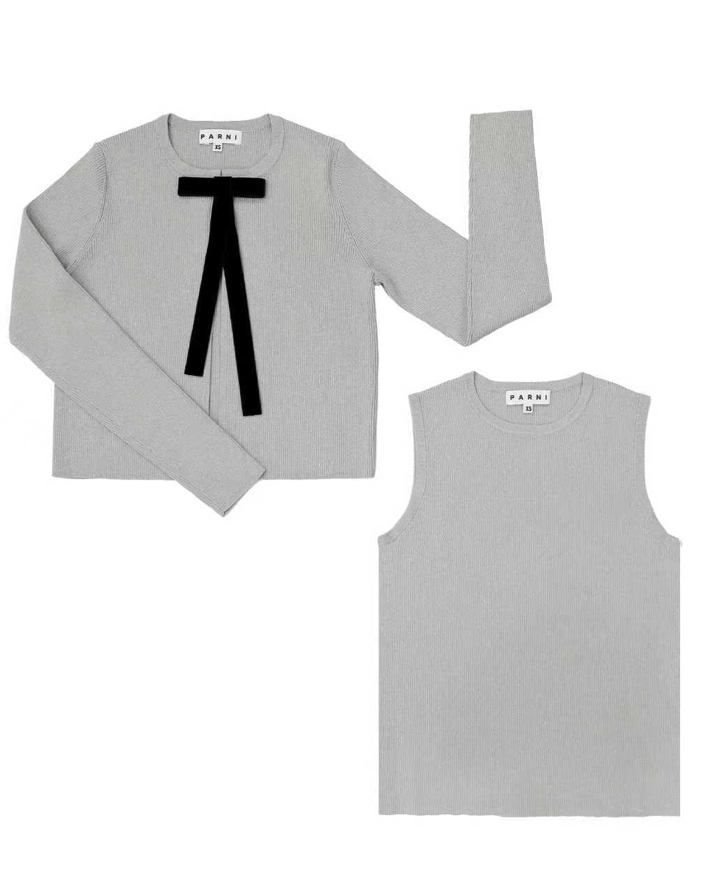 Bow Sweaterset