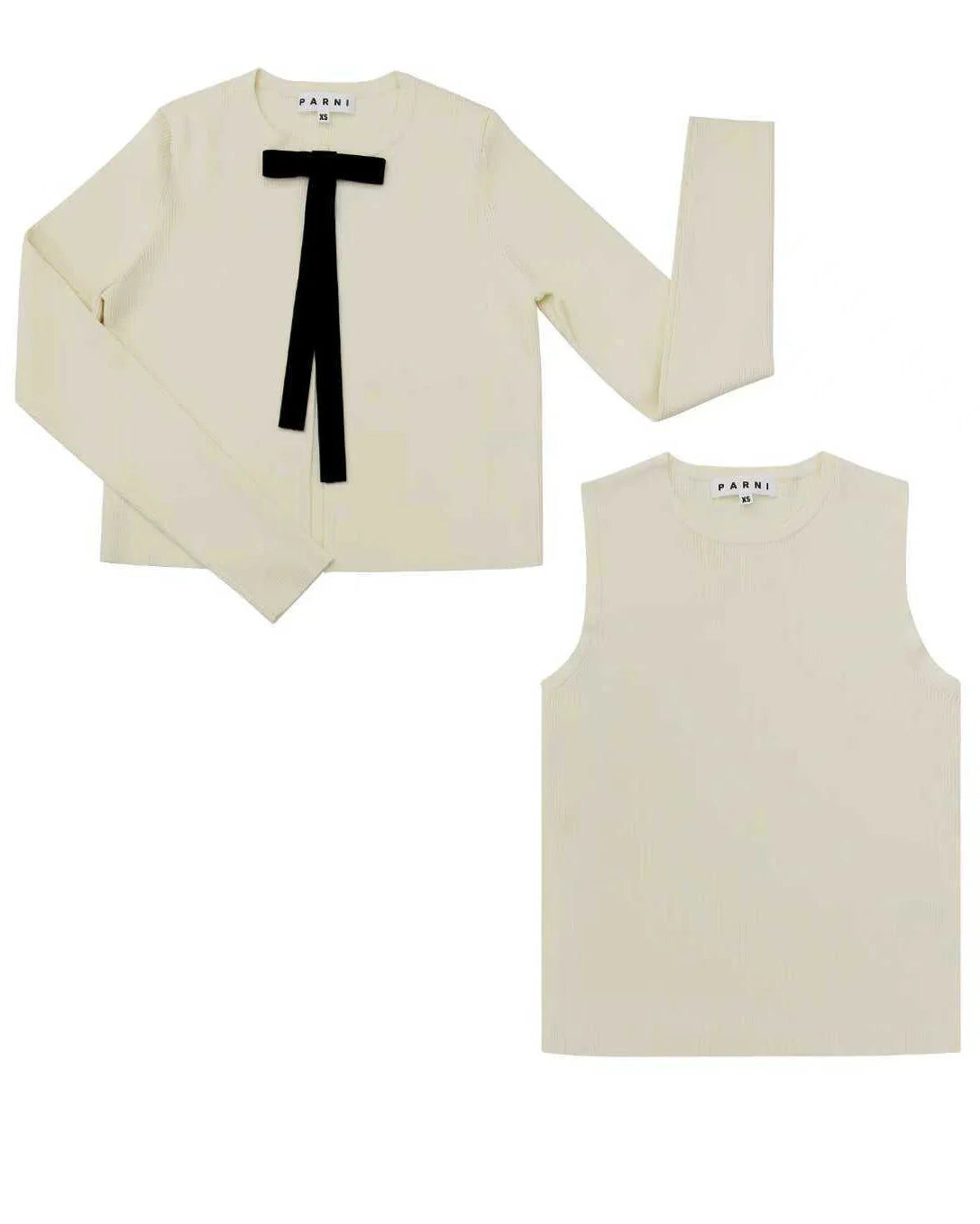 Bow Sweaterset