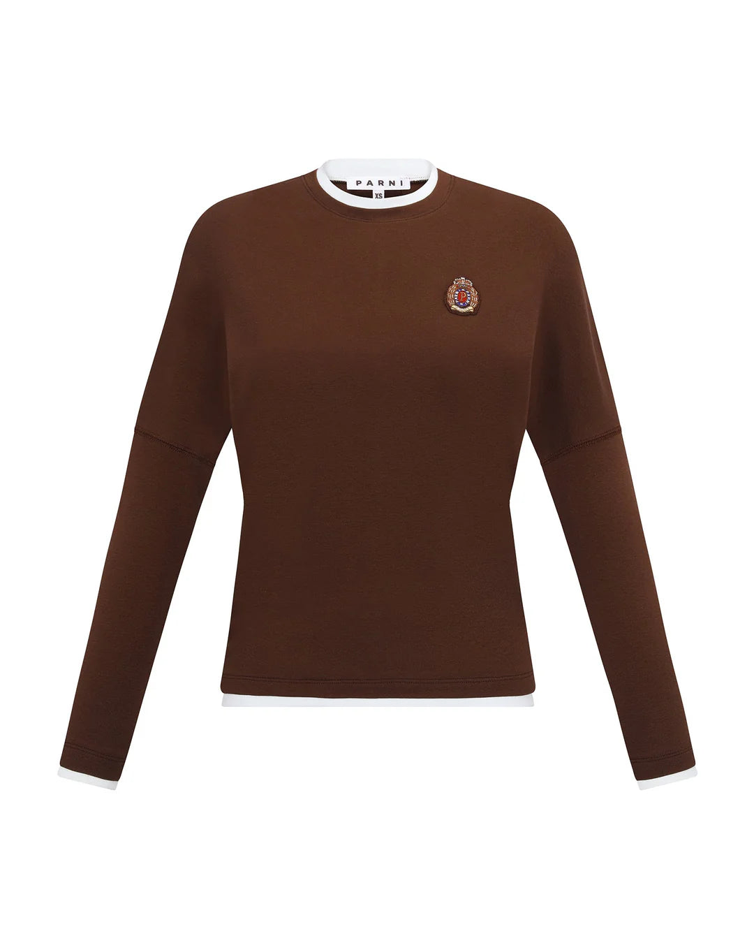 Mock Layered Dolman Tee