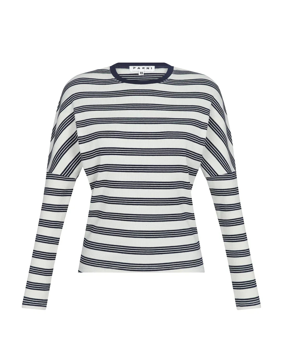 Casual Striped Dolman Tshirt