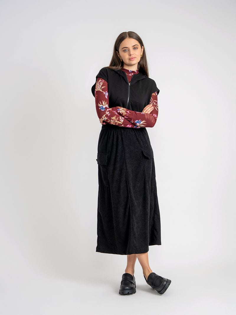 Jaquard Tee With Thumb Hole