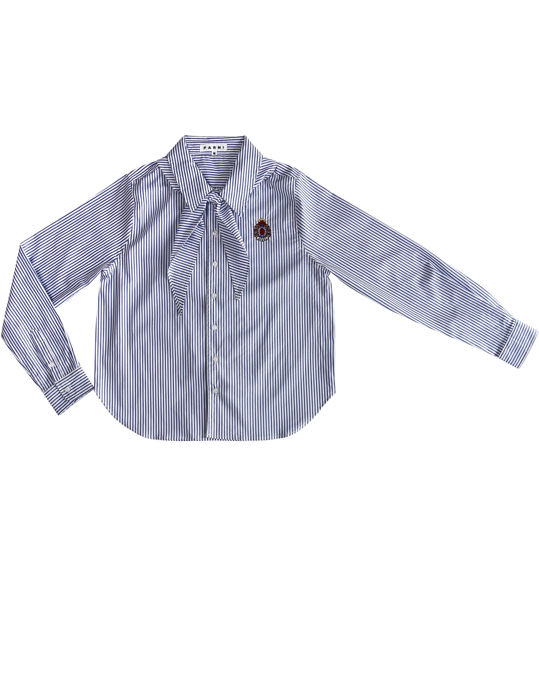 Striped Shirt Navy Blue