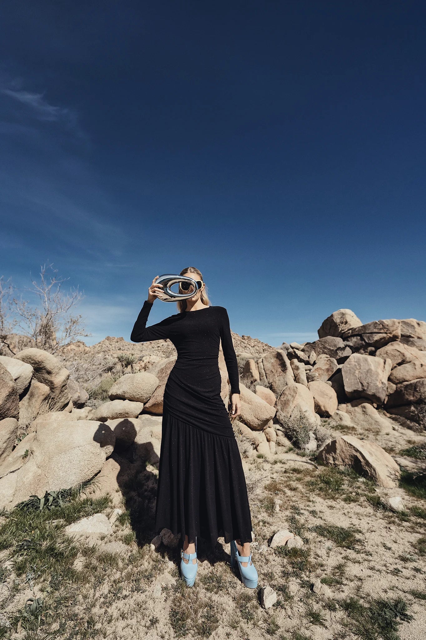 The Monte Mesh Ruched Dress