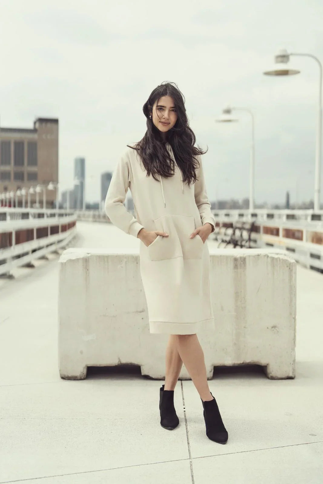 SARA HOODIE DRESS