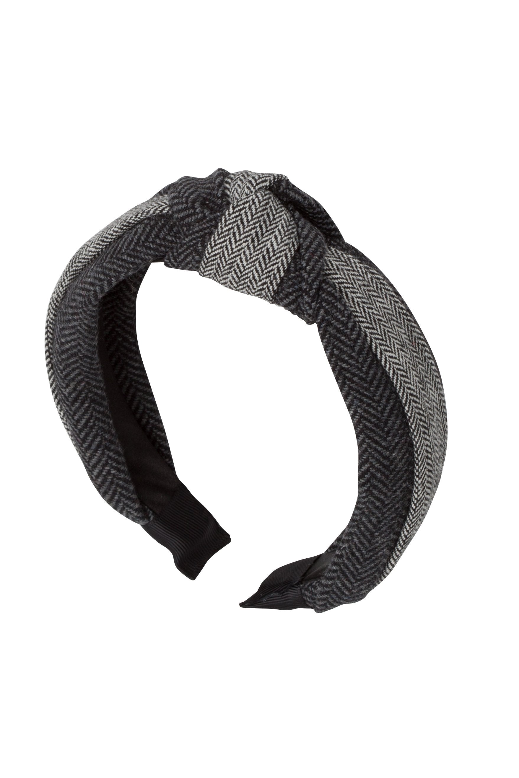 Two_Tone_Knot_Herringbone_Headband_-Charcoal-Black-White-IMG_7402.jpg