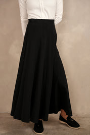 Maxi Basic Panel Skirt