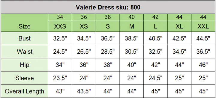Valerie Dress- Winter Garden