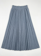 Teen Midi Length Crinkle Pleating Skirt