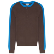 Teen Rib Knit Top With Contrast Trim