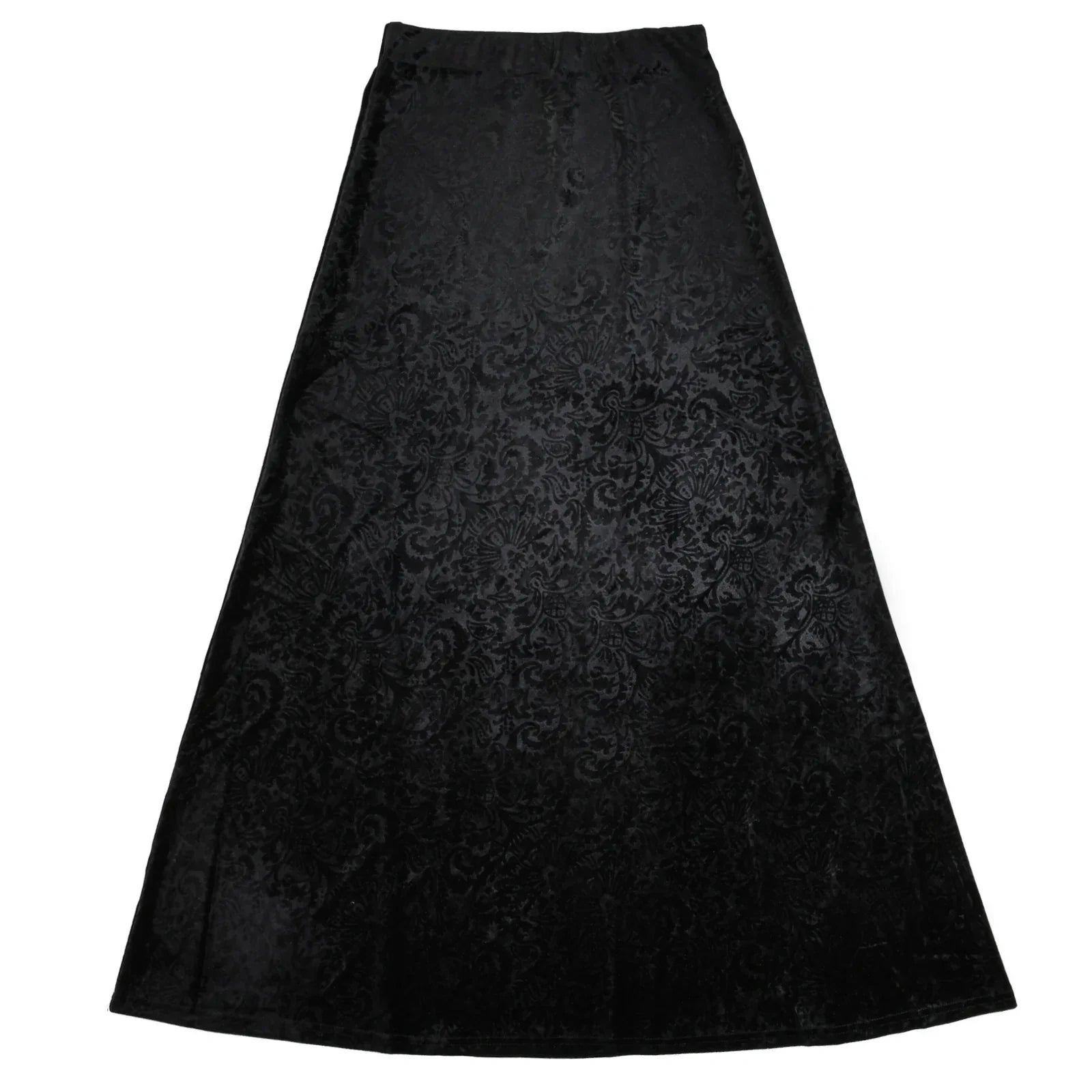 Velour Slip Skirt