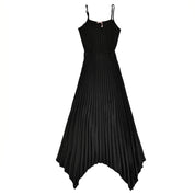 Pleated Slip Dress