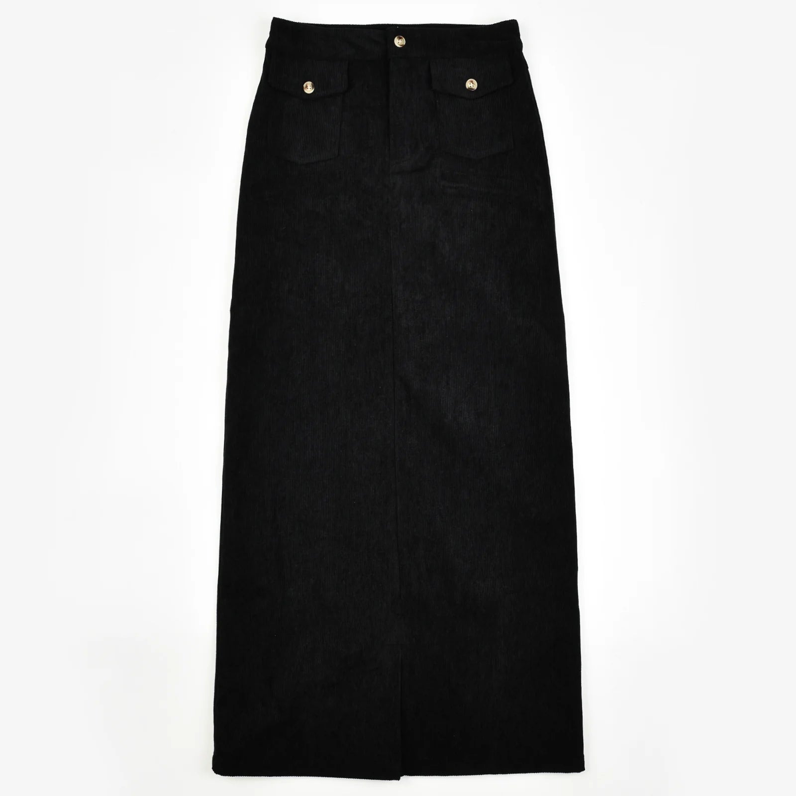 Corduroy Straight Skirt