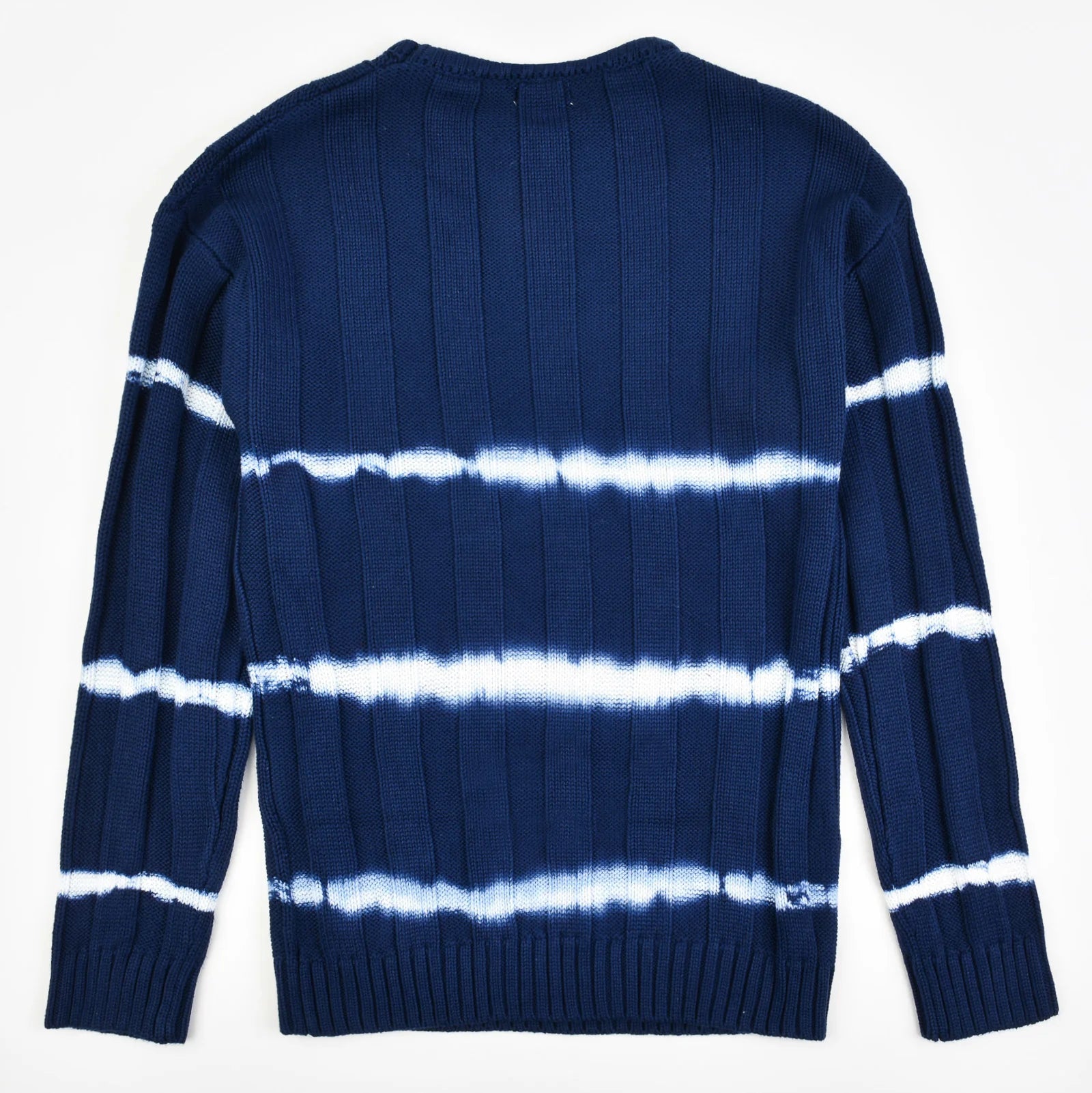 Tie-Dye Cable Knit Sweater
