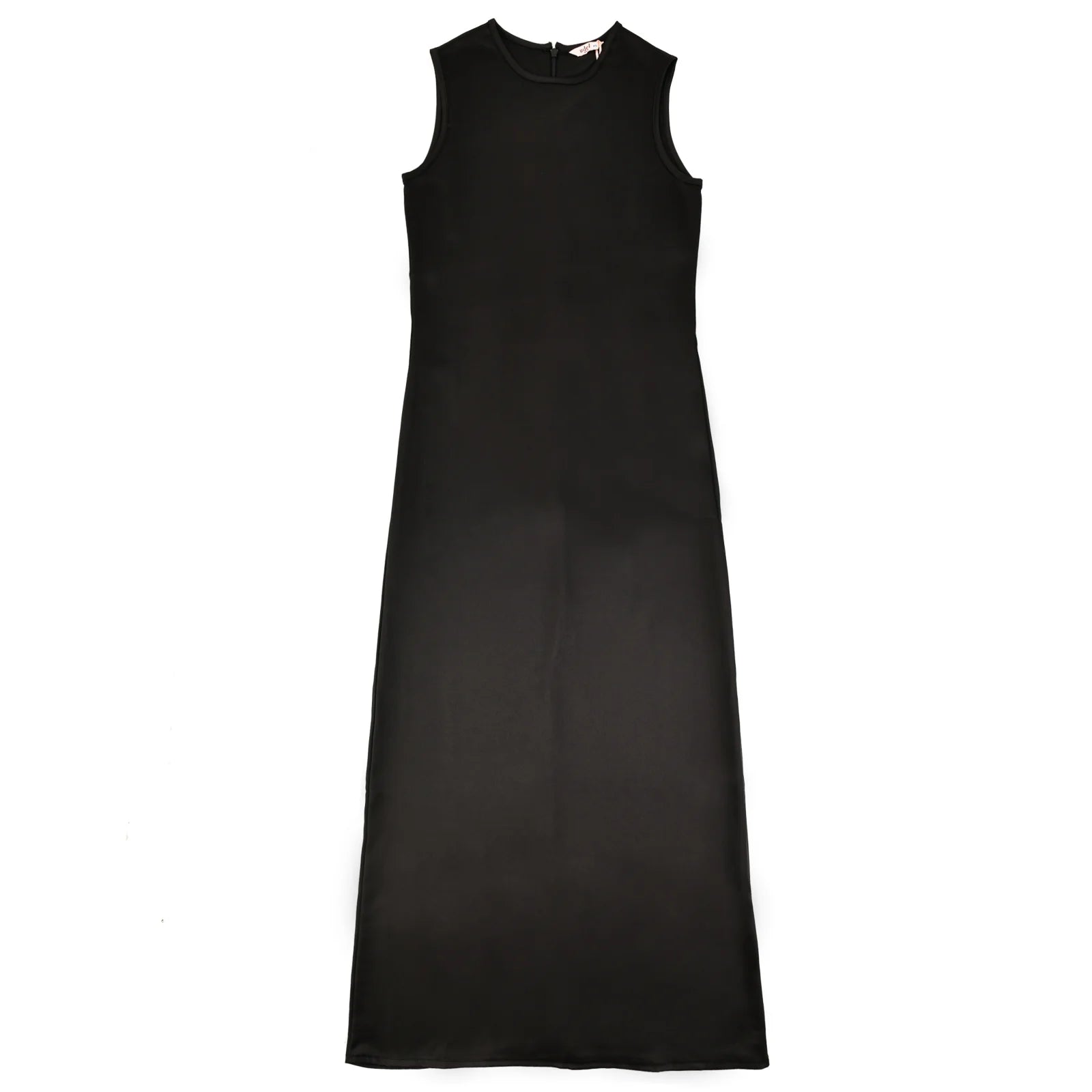 Round Neck Slip Dress Solid