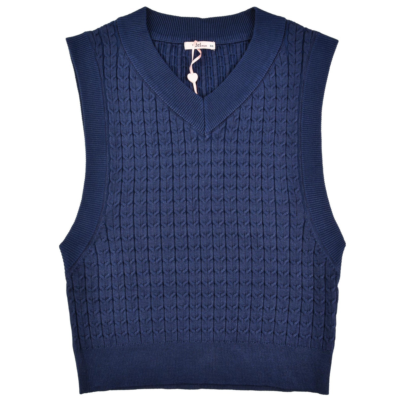 Cable Knit Vest