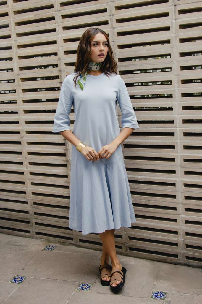 Azure Flow Dress