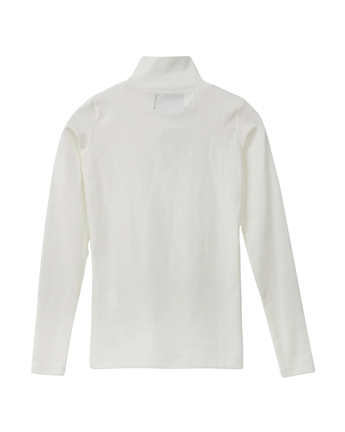 Monogram Embroidered Mockneck Top