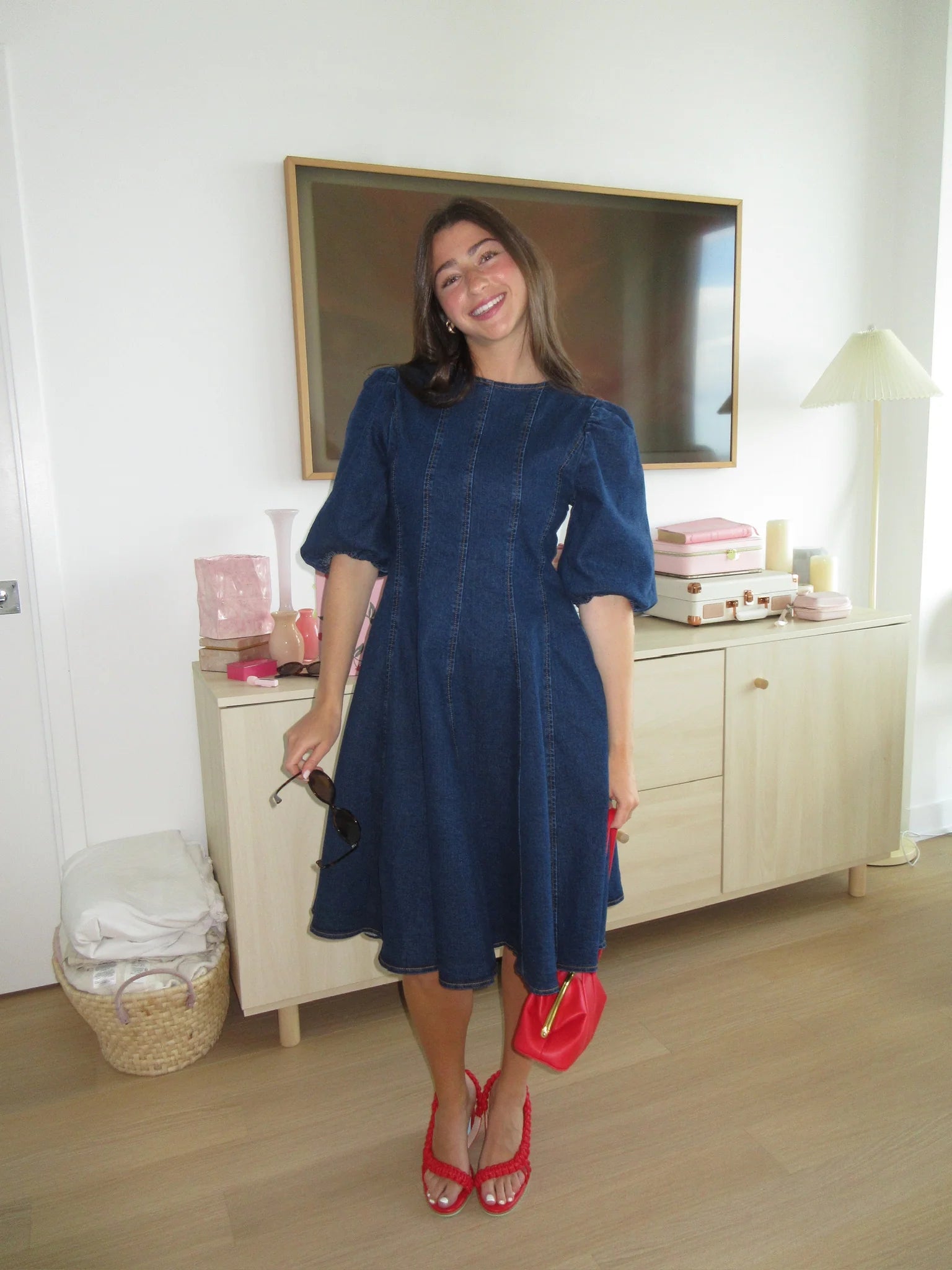 Oxford Denim Dress