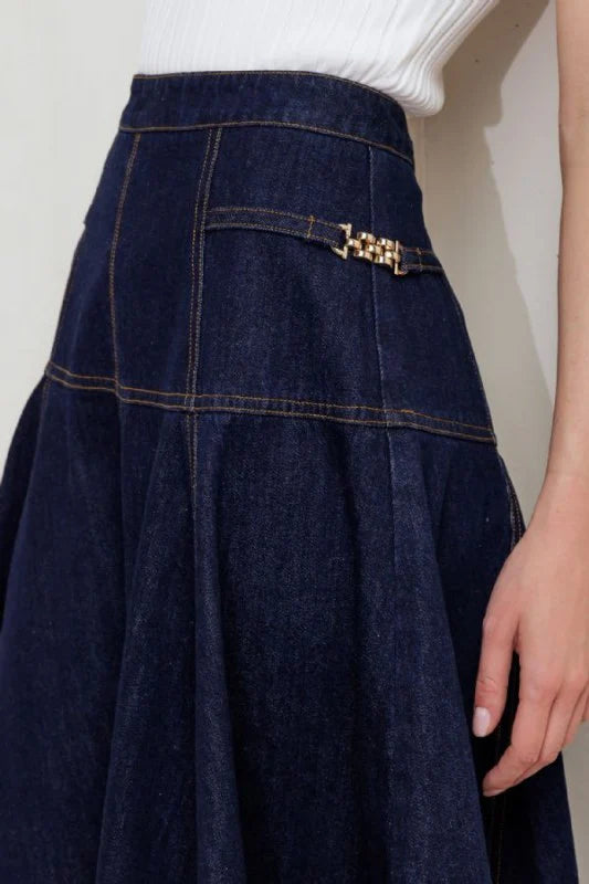 Jane Denim Skirt