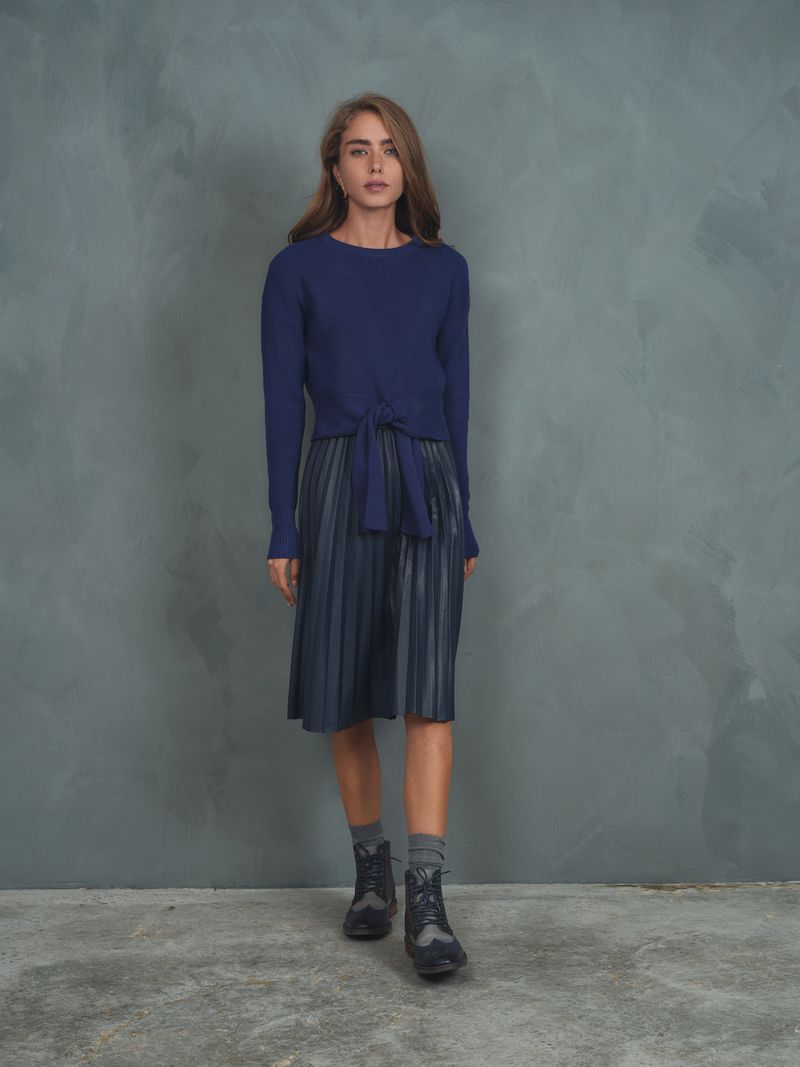 Tie Sweater