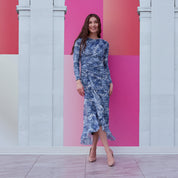 JANET DRESS - BLUE LACE