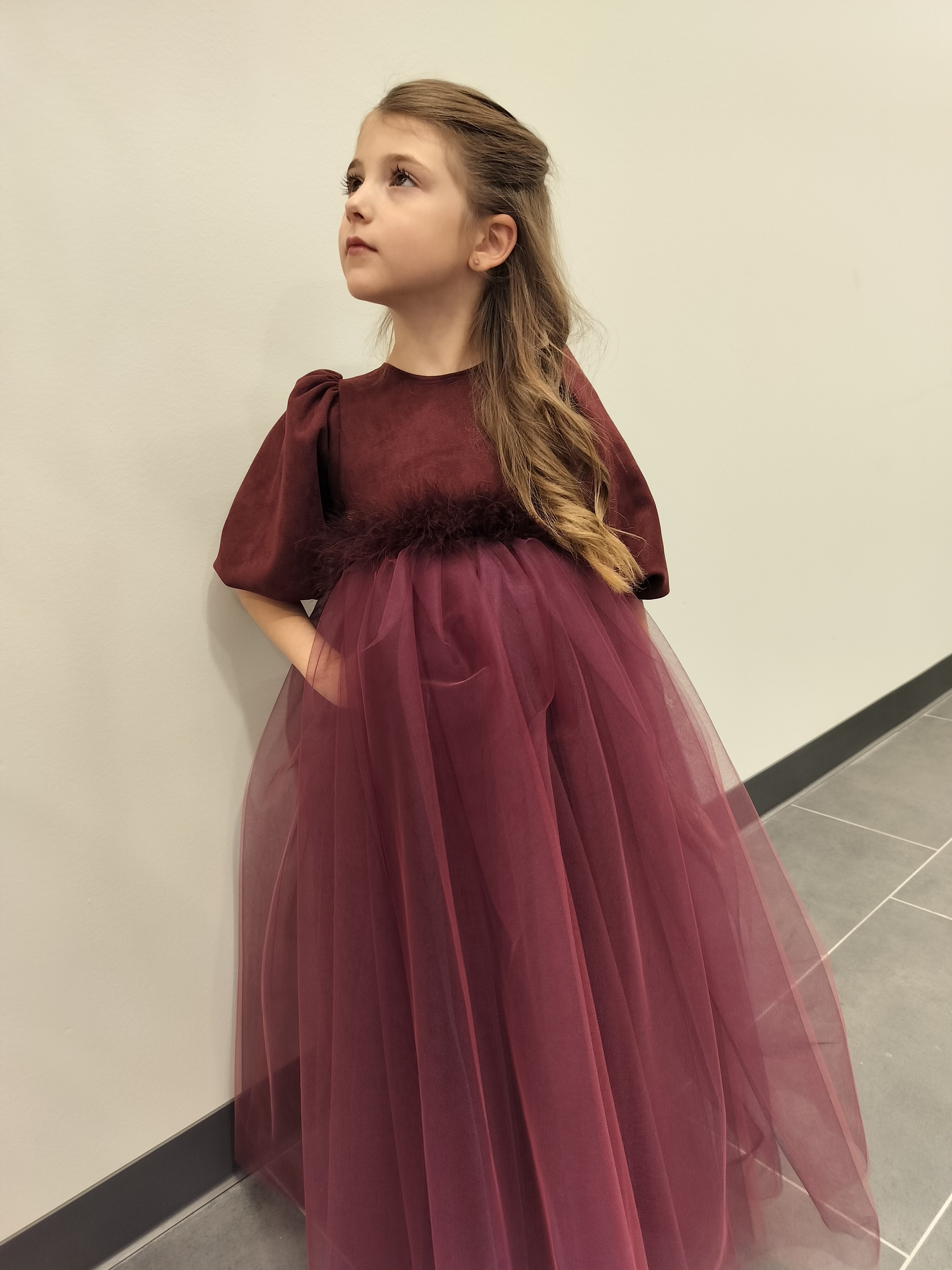 blue dress for baby girl Dune Suede Kendra Maxi Dress