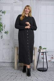 ALEXA DRESS PLUS - RIB