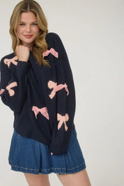 Signature Bow Sweater