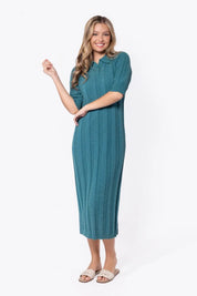 Amara Dress (Teal Green)