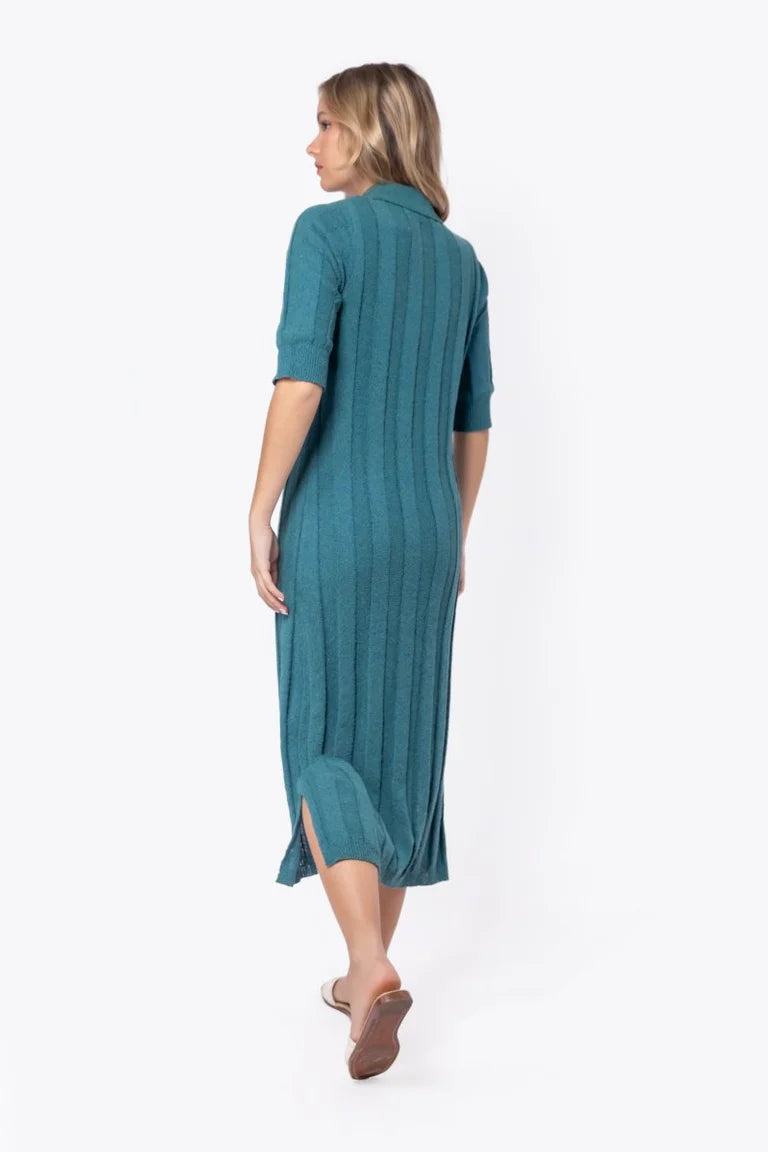 Amara Dress (Teal Green)