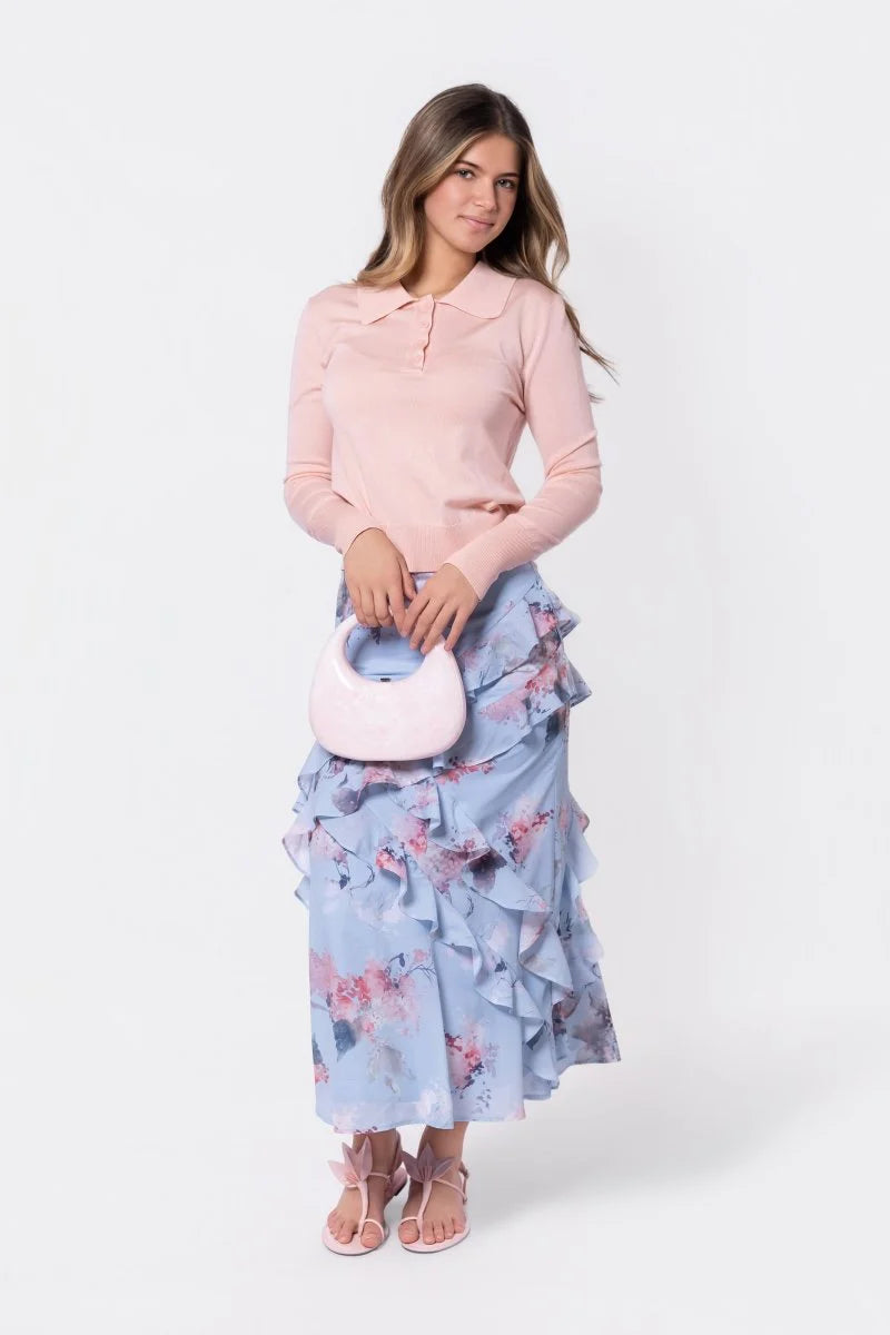 Aria Top (Light Pink)