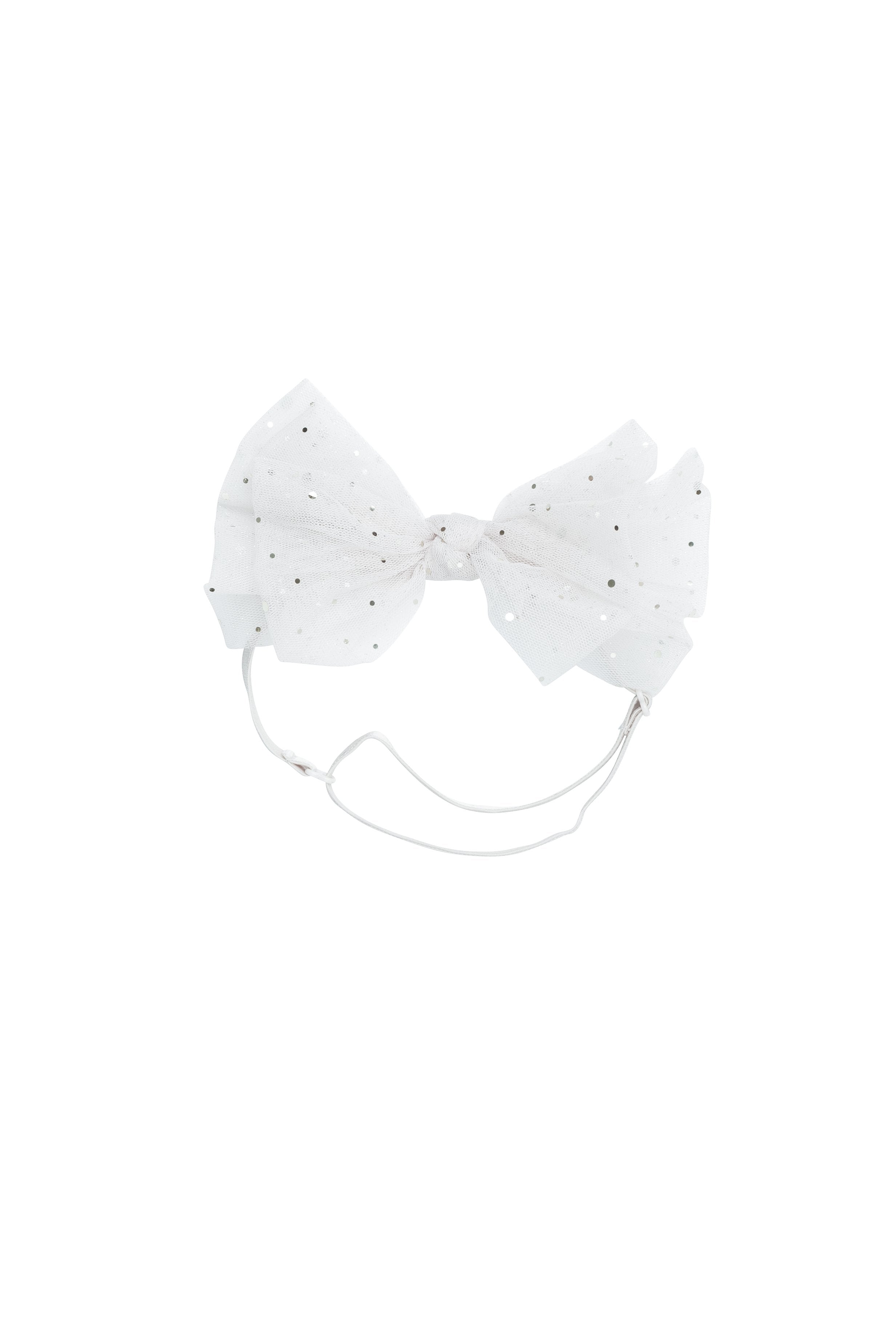 Ava Dot Wrap - White/Gold
