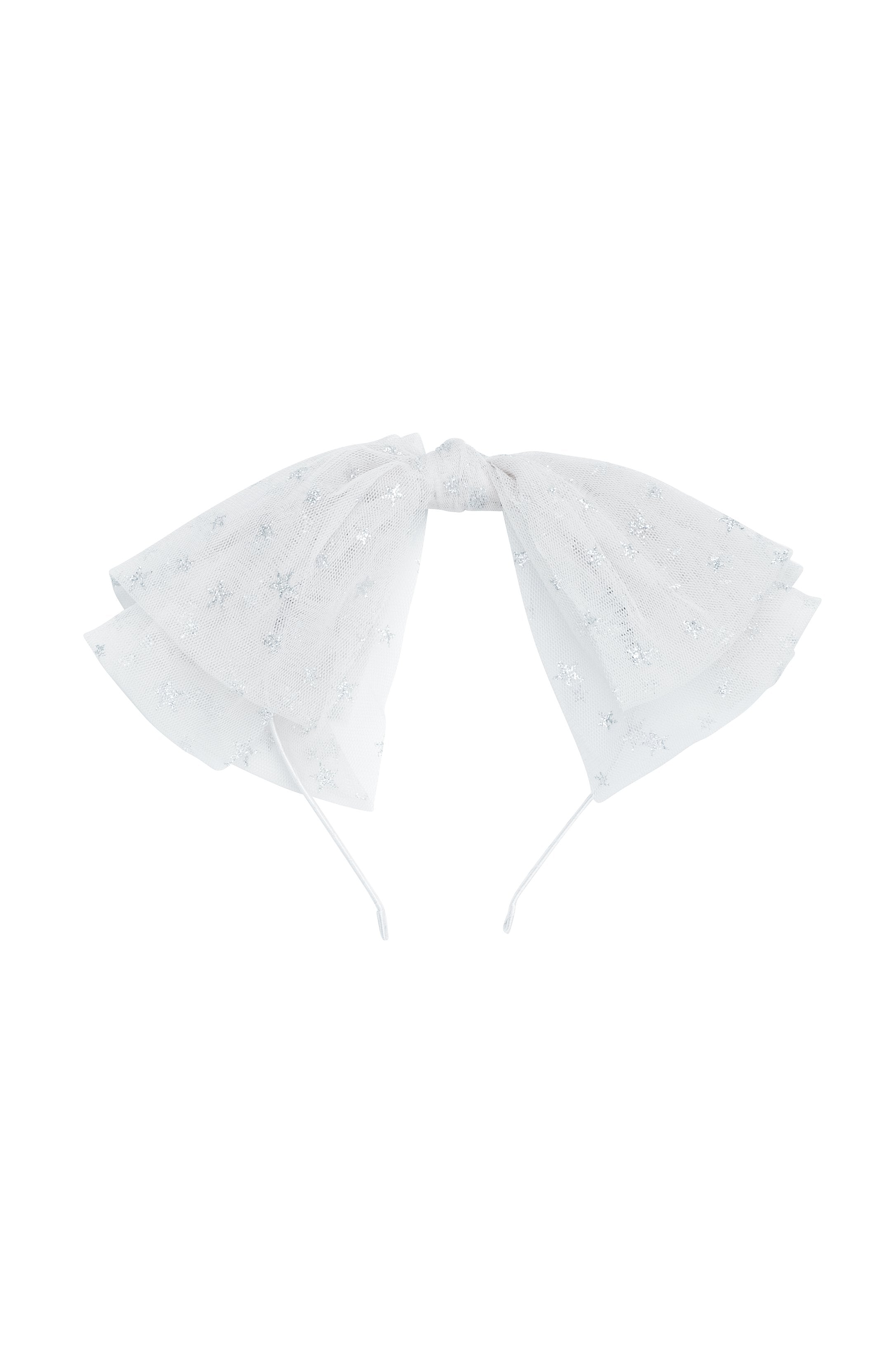 Ava Star Headband - White