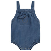 Pocket Denim Romper