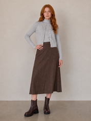 TEXTURED CARDIGAN