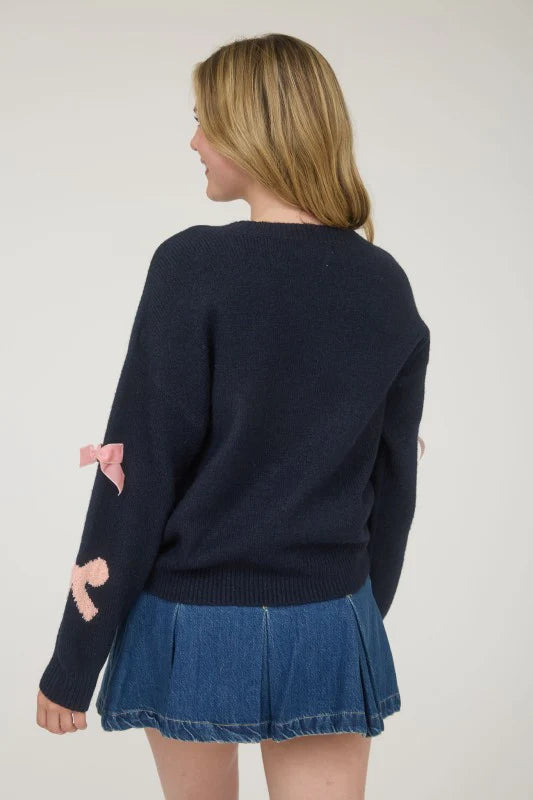 Signature Bow Sweater