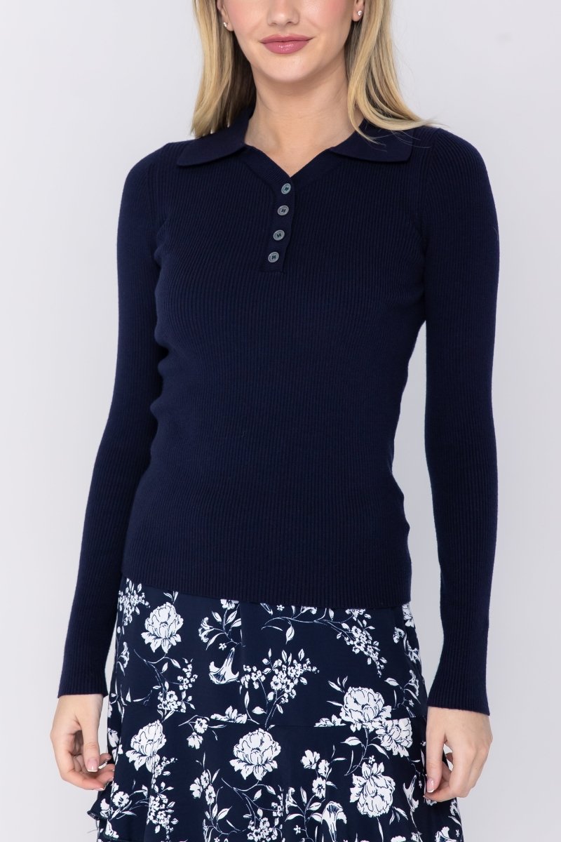 BAILEY TOP (NAVY)