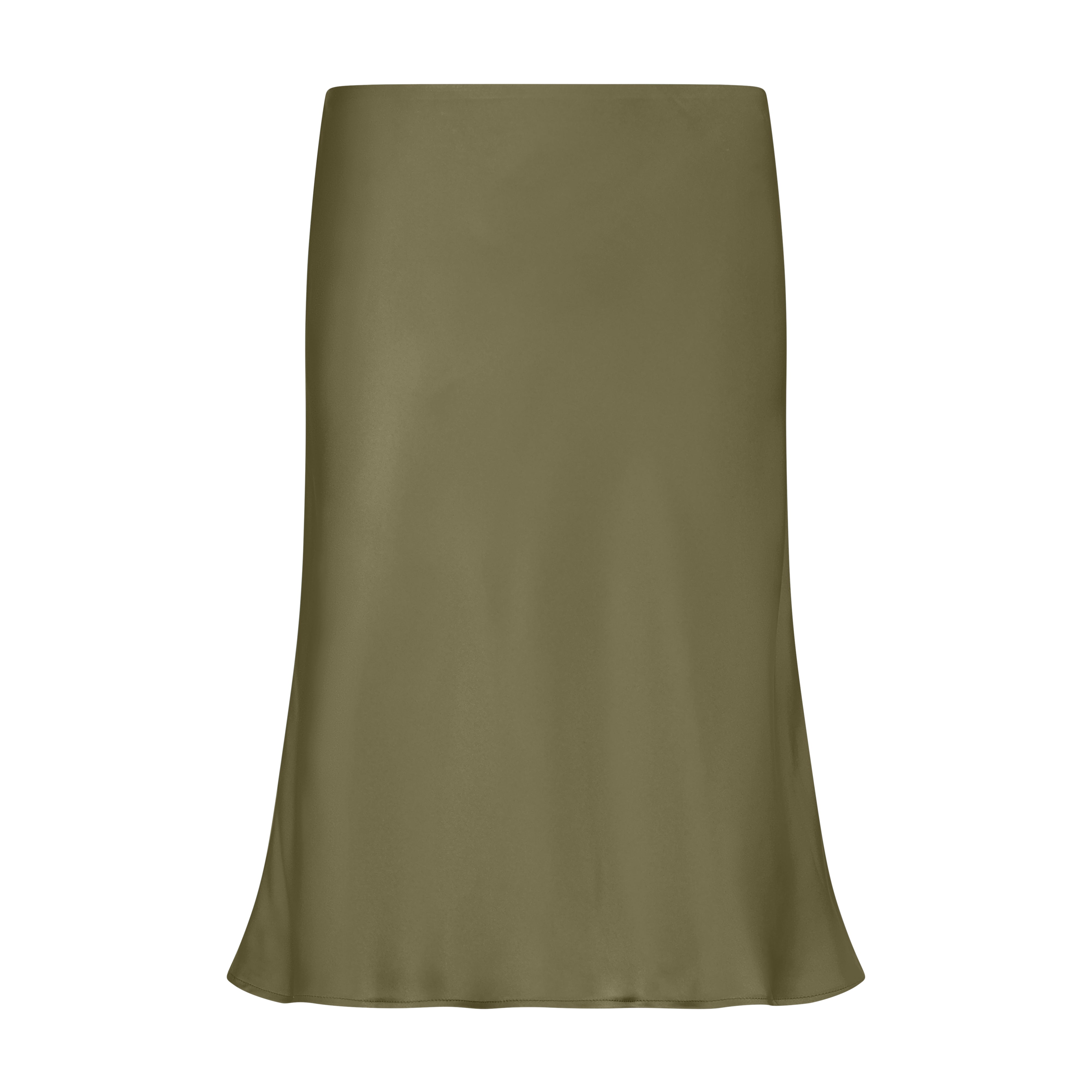 Naomie Slip Skirt 23"- Olive