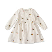 Garden Trellis Embroidered Dress 27031