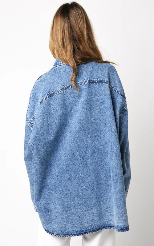Finley Denim Top
