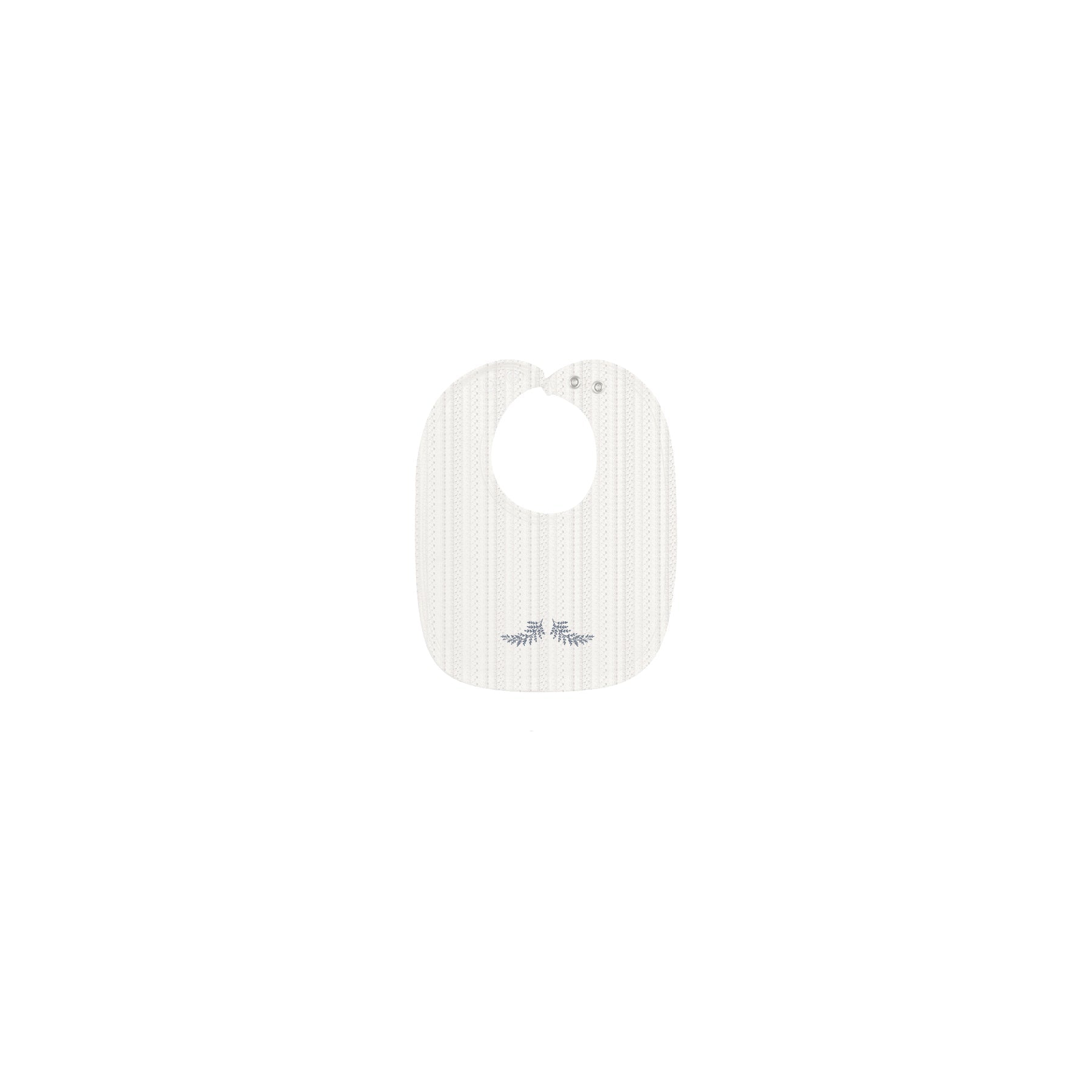 Organic Embroidered Collar Collection - Ivory Leaf