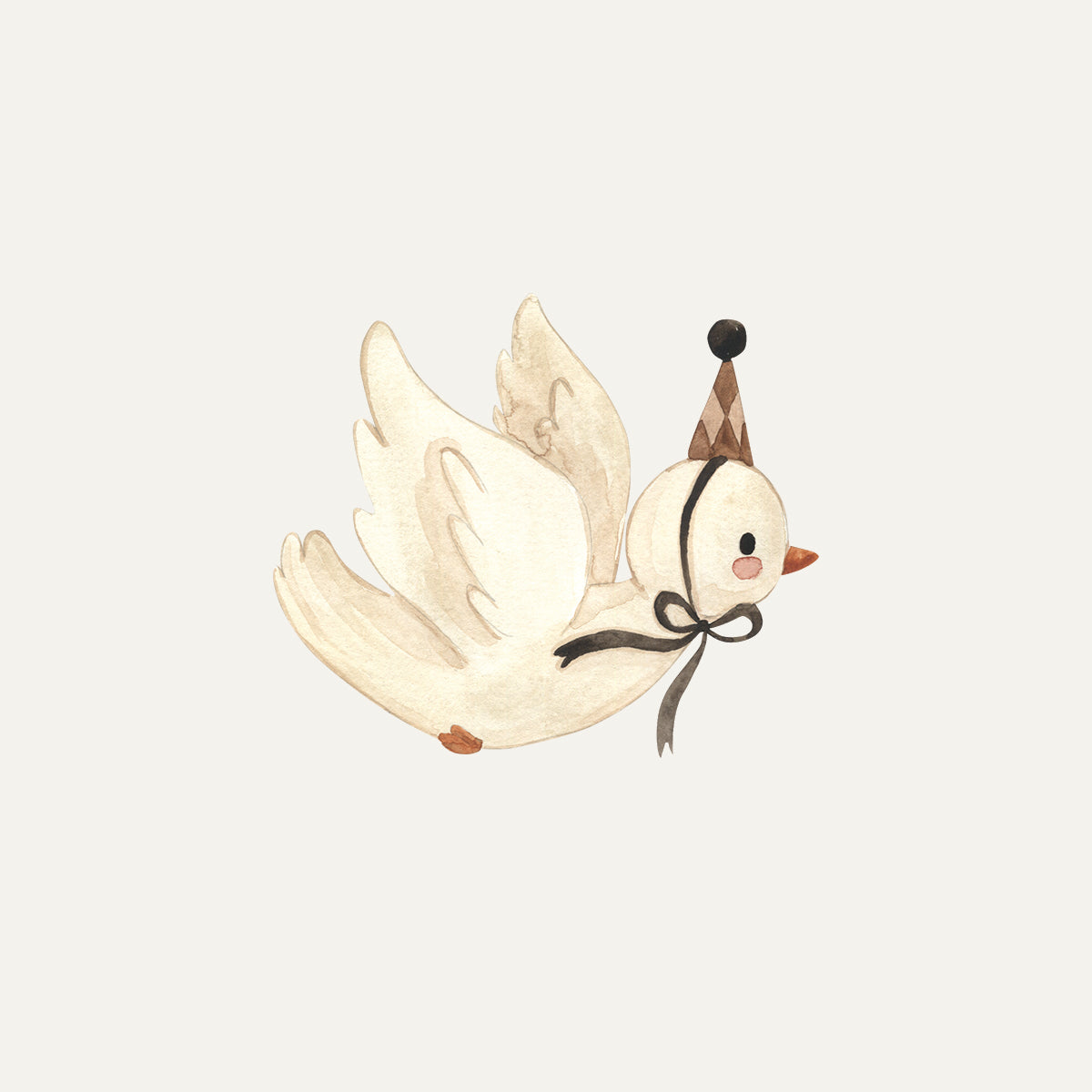 Organic French Terry Bird Collection - Ivory Boy