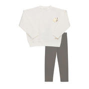 Organic French Terry Bird Collection - Ivory Boy